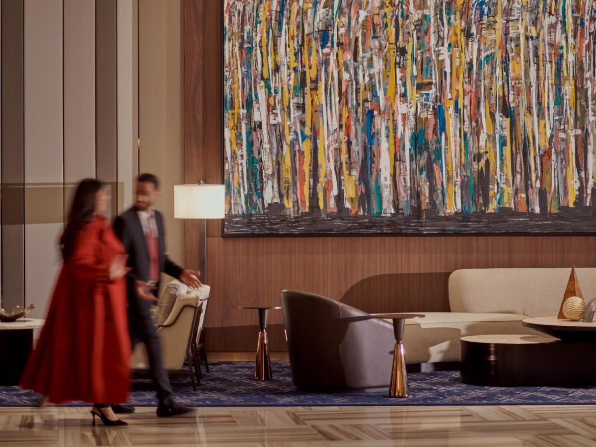 Grand Hyatt Kuwait Hotel Kuwait City ภายนอก รูปภาพ The lobby of the hotel